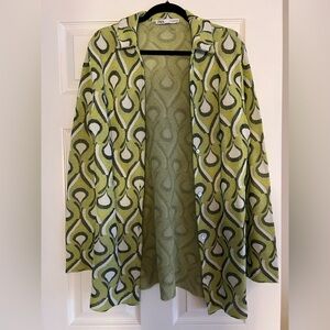 Zara Geometric Overshirt Size S